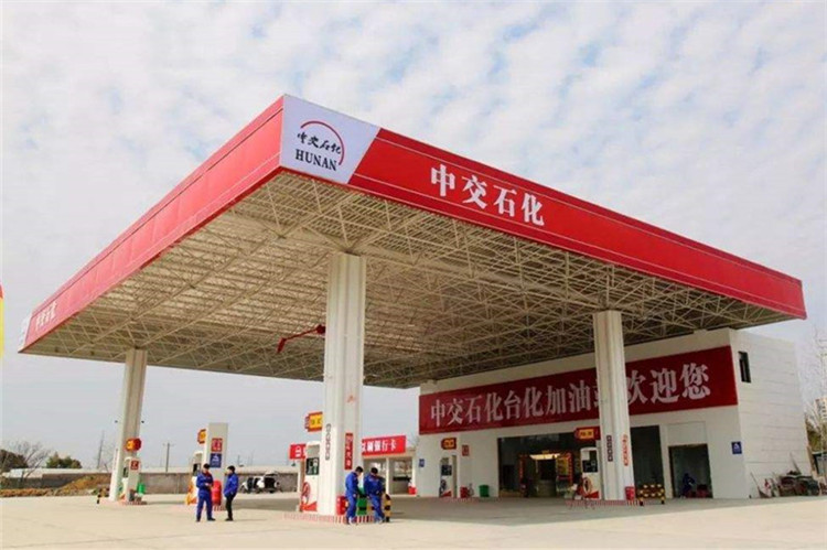 瑞金加油站钢结构网架案例6