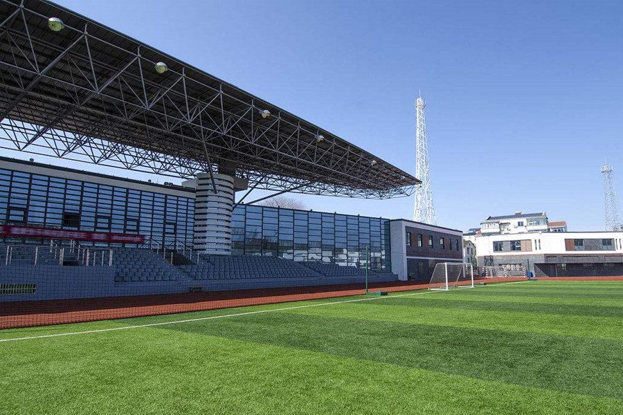 瑞金体育场看台网架工程