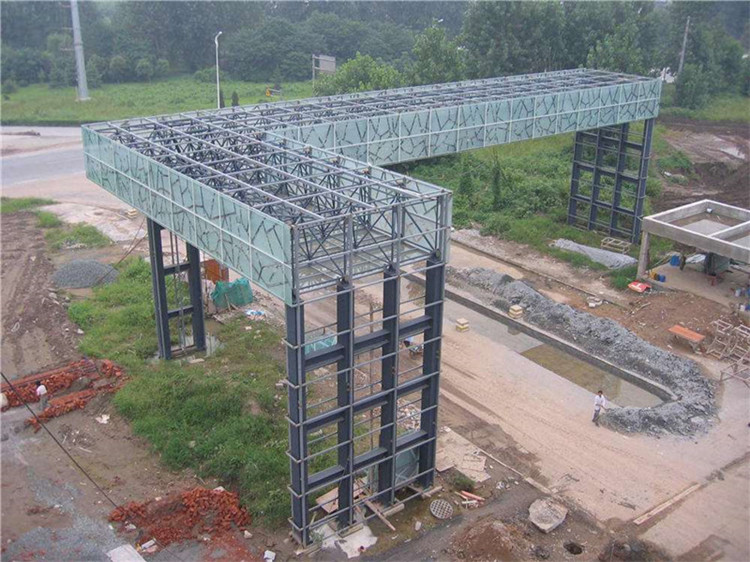 瑞金收费站网架